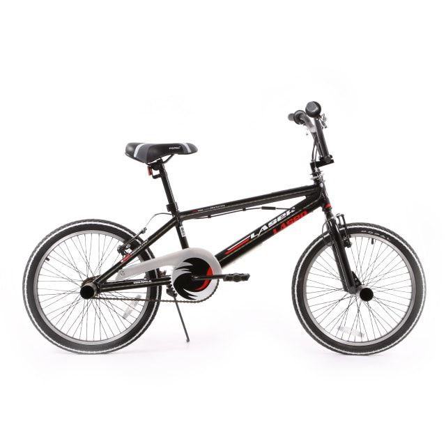 BMX Crossfiets Laser Zwart 20 inch